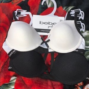 Bebe 2 pack bras